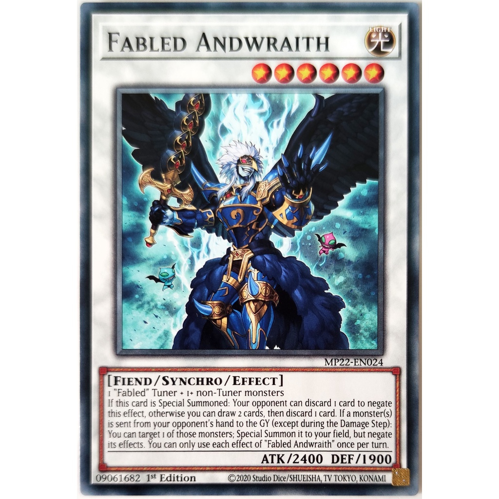[Thẻ Yugioh] Fabled Andwraith |EN| Common