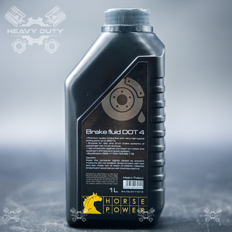 Dầu Thắng Cao Cấp Chịu Nhiệt Cao - Horse Power Brake Fluid Made In Thailand Dot 3 Dot 4