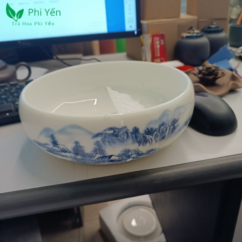Ang rửa chén chất liệu sứ Cảnh Đức cao cấp