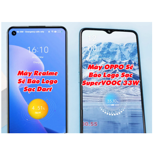 Bộ sạc nhanh Super VOOC 33W - Hàng Theo Máy Reno 8, A77s, A96, sạc  Realme 10, C55