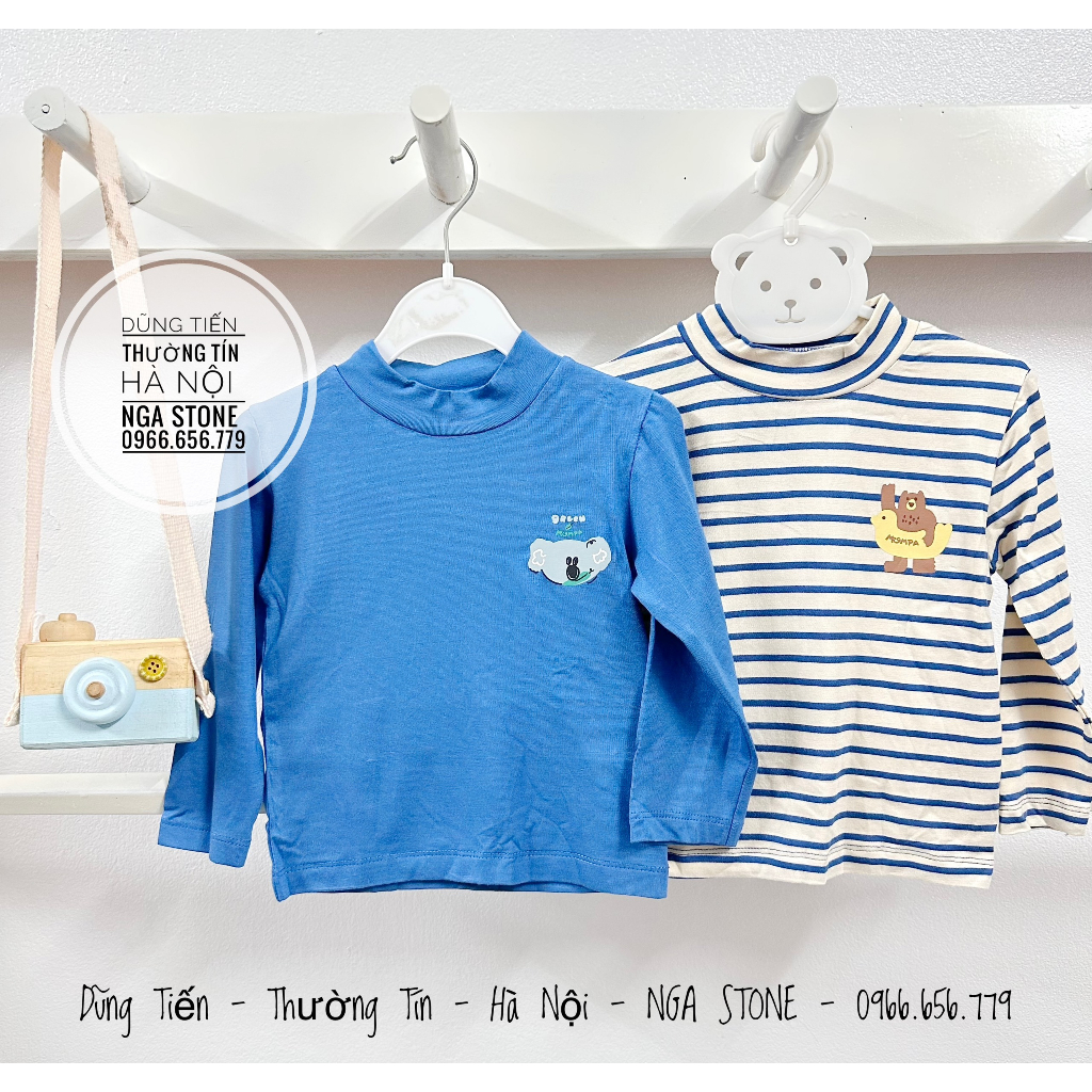 Set 2 áo giữ nhiệt cho bé trai bé gái hãng mompa