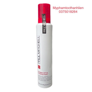 Bọt tạo kiểu tóc xoăn Flexible Style Sculpting Foam Paul Mitchell 200ml-NEW