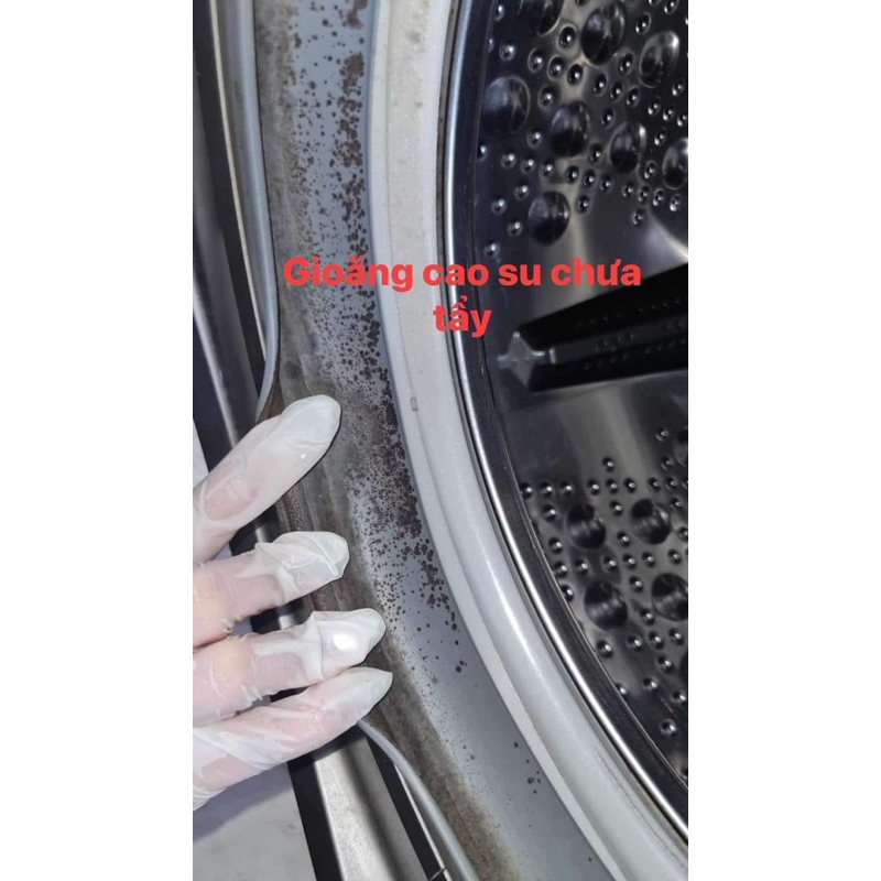 Tẩy Gioăng cao su lồng máy giặt Ailla 100G