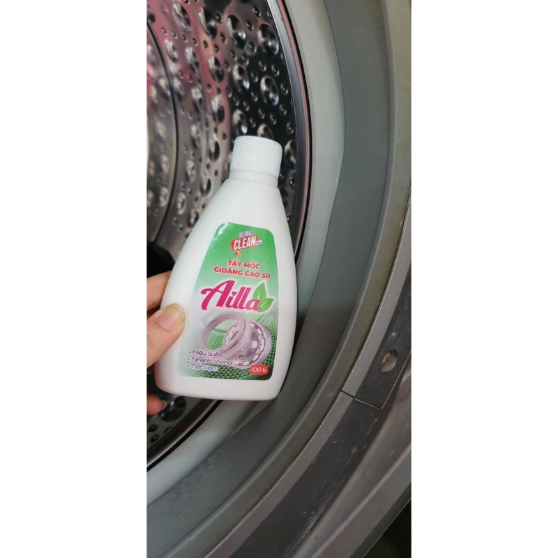 Tẩy Gioăng cao su lồng máy giặt Ailla 100G