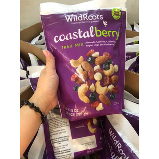 HẠT HỖN HỢP WILD ROOTS COASTAL BERRY TRAIL MIX MỸ 737g (2025)
