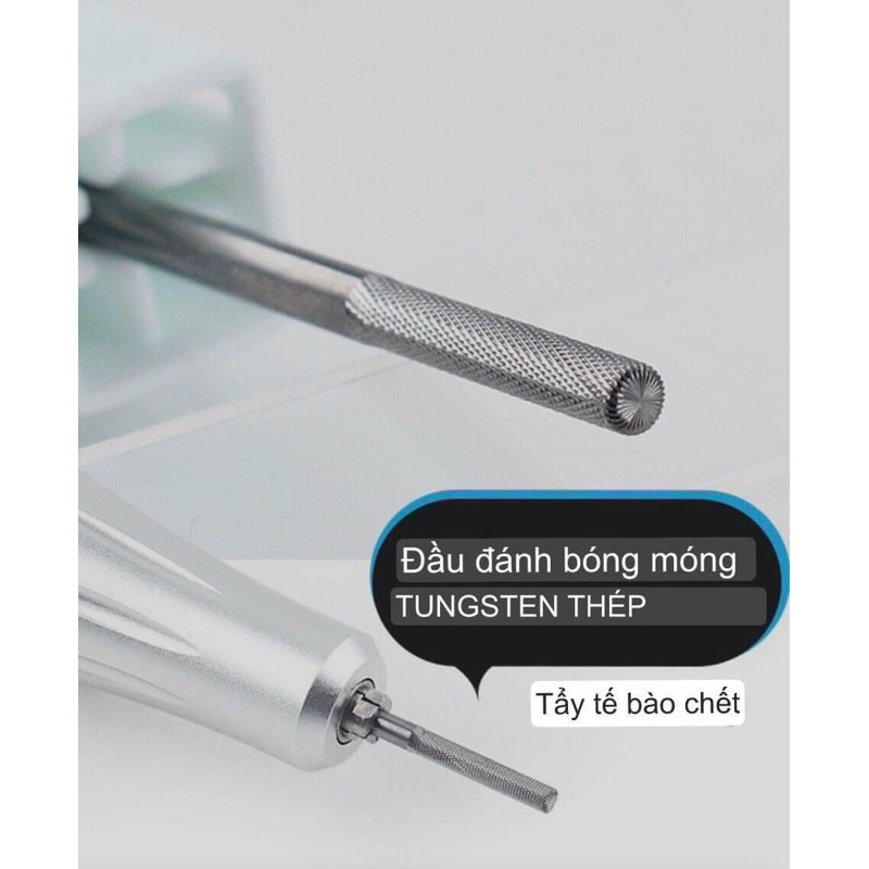 Đầu Mài 3xf Hình Khối Mài Được Móng Tay + Chân Khi Làm Nail💅💅💅