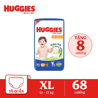 [Tặng Thêm 8 miếng] Bỉm quần huggies (M76, L68, XL60, XXL54)...