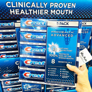 Kem đánh răng Crest Pro-Health Advanced Whitening, 164g