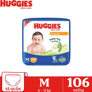 Bỉm Huggies Quần M74/L68/XL62/XXL56(đệm mây 4 chiều mẫu mới) Có Phiên Bản Tràm Trà Mới Nhất