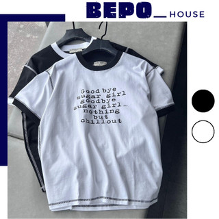 Áo thun baby tee sugar bepo chất cotton 100% dày mịn đẹp