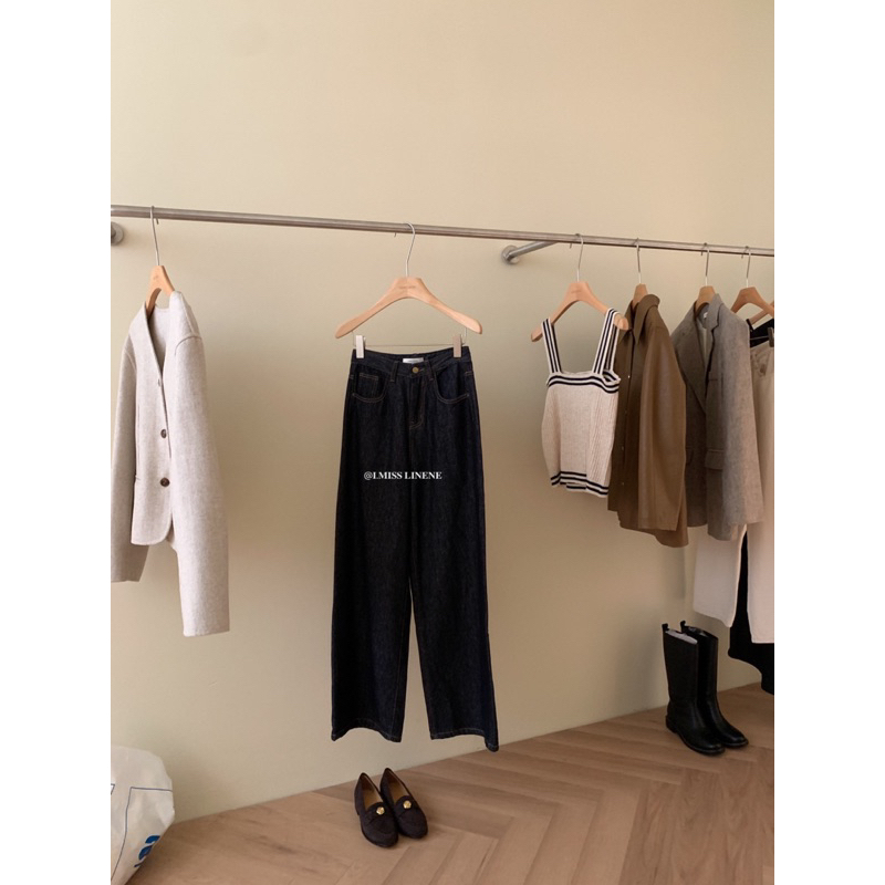 Quần jeans suông I Miss Linene 5172 🇰🇷