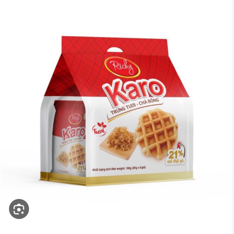 Bánh Karo trứng tươi