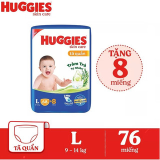 Bỉm Huggies Jumbo Quần Size (M76, L68, XL60, XXL54)..