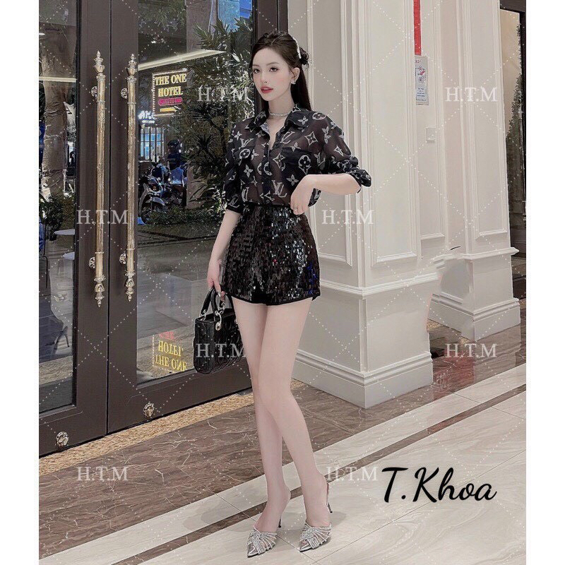 QUẦN SOOC KIM SA ÔM CẠP CAO SANG CHẢNG HÀNG QCL1 MS24191