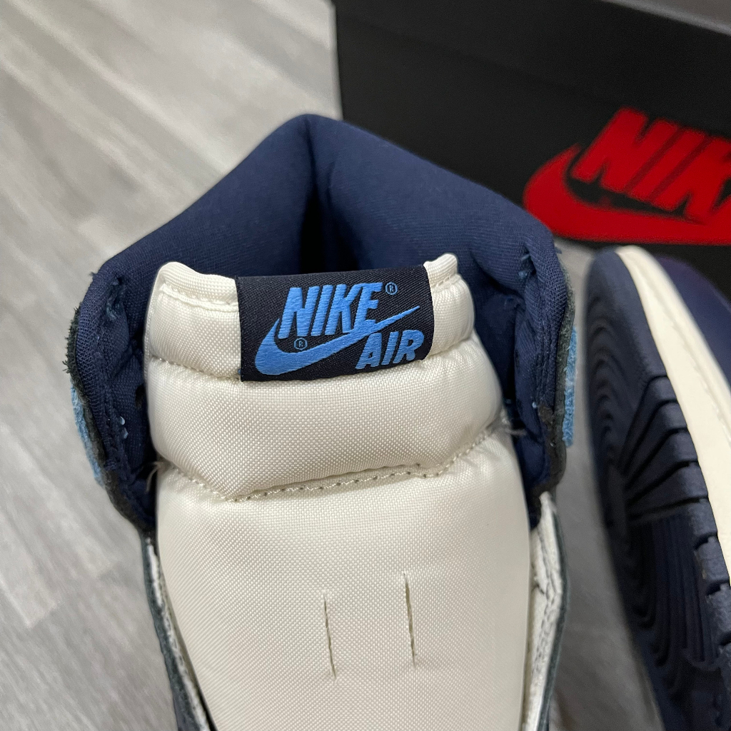 Giày JORDAN 1  High Obsidian