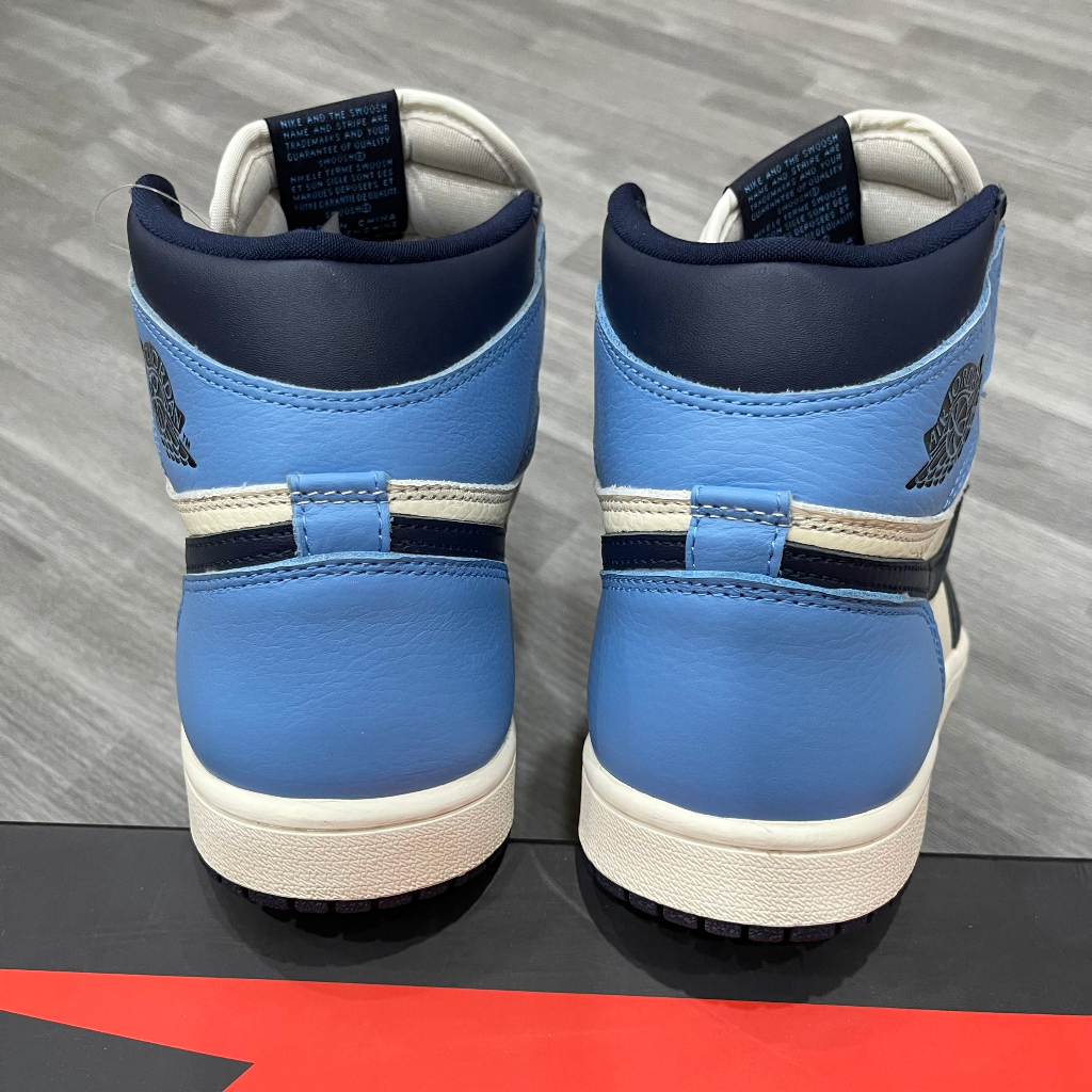 Giày JORDAN 1  High Obsidian