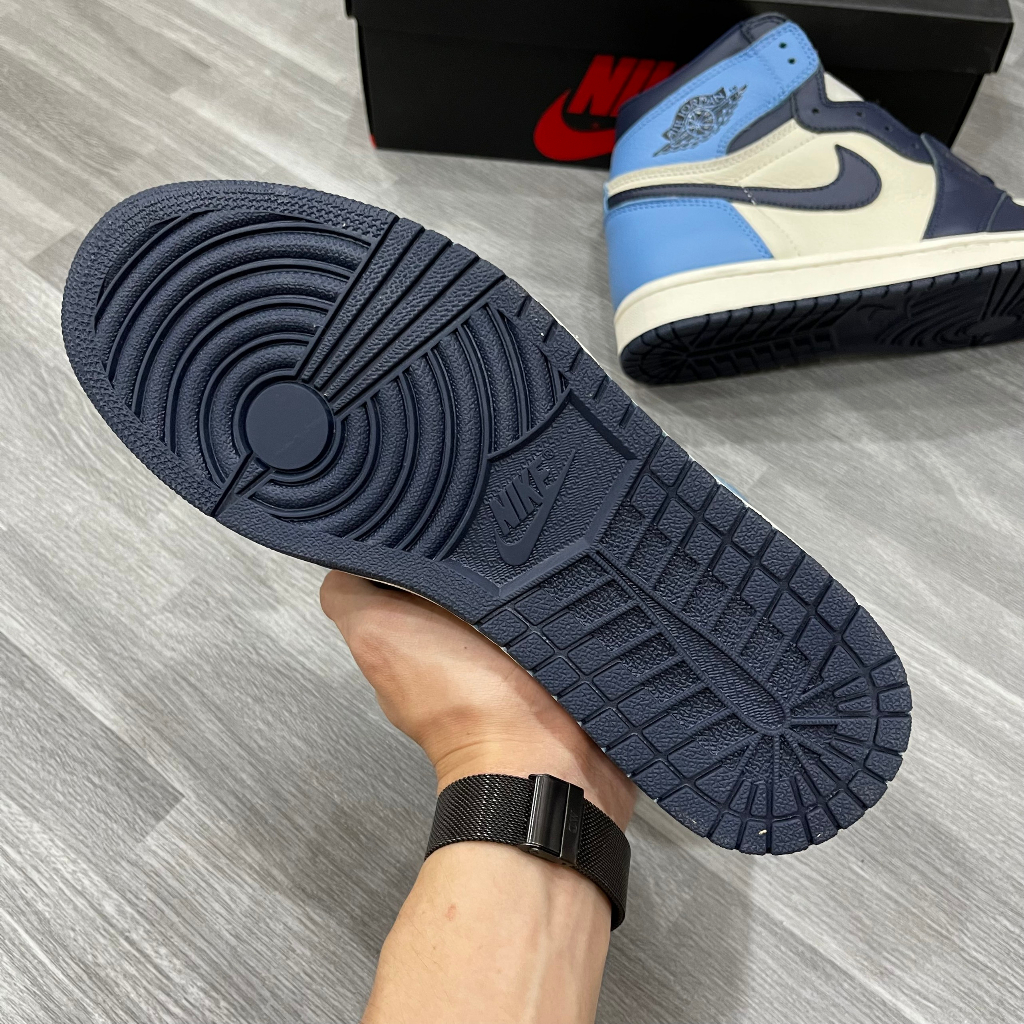 Giày JORDAN 1  High Obsidian