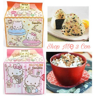 Rắc cơm Hello Kitty Nhật cho bé ăn dặm