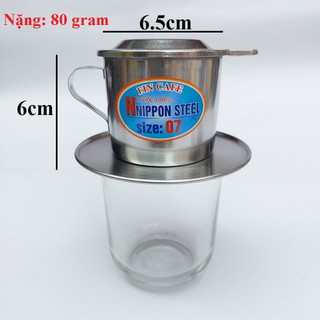Phin cà phê inox cao cấp dầy dặn, sáng bóng đủ size không gỉ sét - Phin coffee