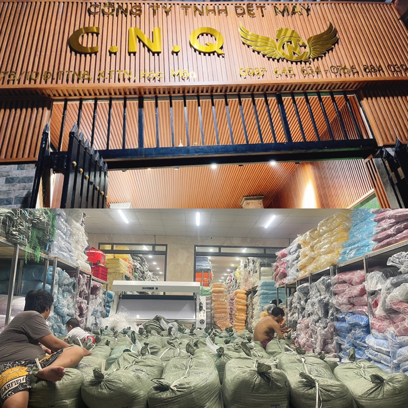 MỘC vải thun 4c tồn kho màu kem/be