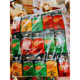 Snack đùi bò quay dưa hấu đỏ thơm ngon