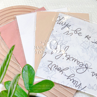 Phụ kiện nail-Giấy decor chụp ảnh nail