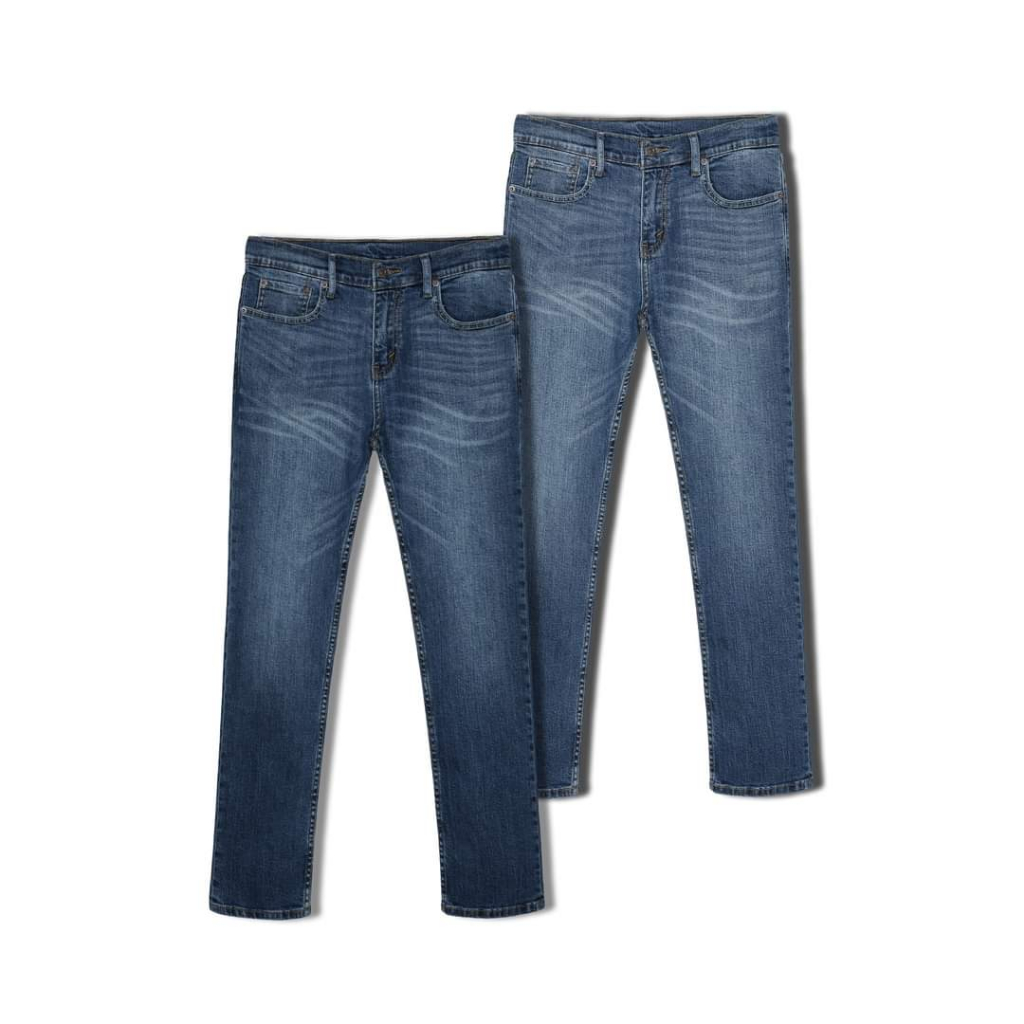 Quần Jean Nam Quần Bò Nam Trơn Co Giãn Dáng Ôm Phong Cách Thời Trang Siêu Hot