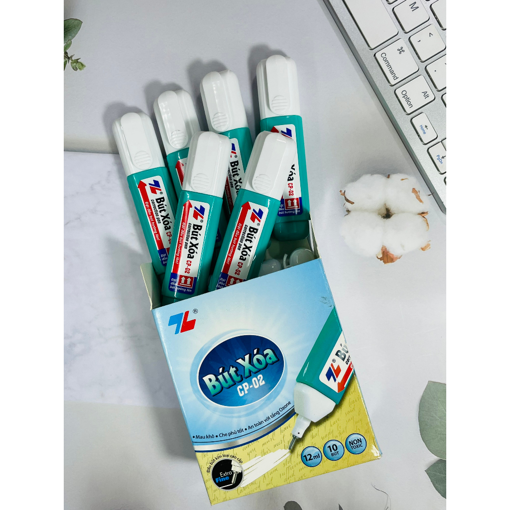 Bút Xóa Kéo Gấu Dâu, Băng Xóa Pastel Kèm Sticker, Bút Xóa Nước, Bút Xóa Nước Thiên Long, Bút Xóa Kuromi, Set Xóa Kéo