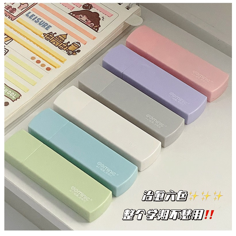 Bút Xóa Kéo Gấu Dâu, Băng Xóa Pastel Kèm Sticker, Bút Xóa Nước, Bút Xóa Nước Thiên Long, Bút Xóa Kuromi, Set Xóa Kéo