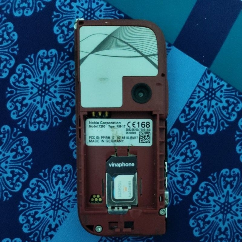 Điện thoại nokia 7260 xác