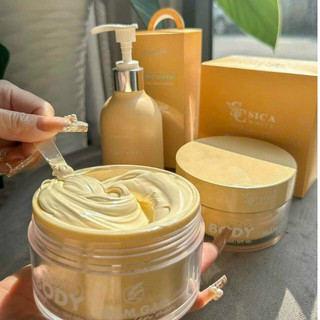 Kem dưỡng trắng da body mầm gạo lên men sica