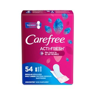 _Băng vệ sinh Carefree Acti-Fresh Body Shape Regular to Go Unscented Pantiliners, 20m