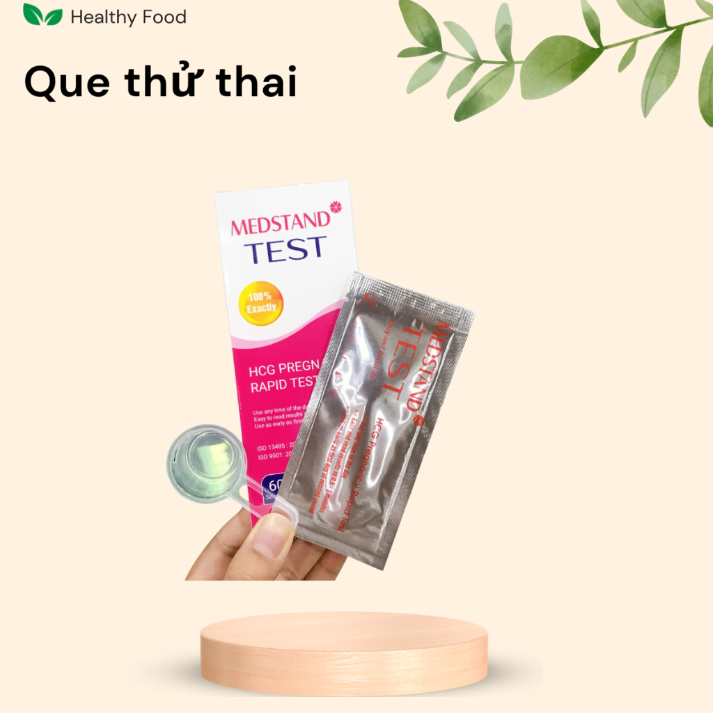 Test thử thai Medstand - Beta HCG