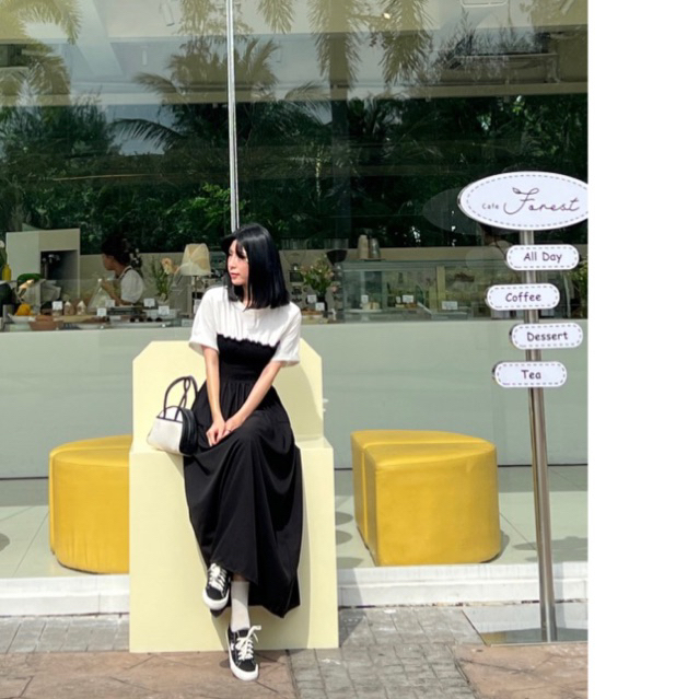 LAUME- Chiffon Dress