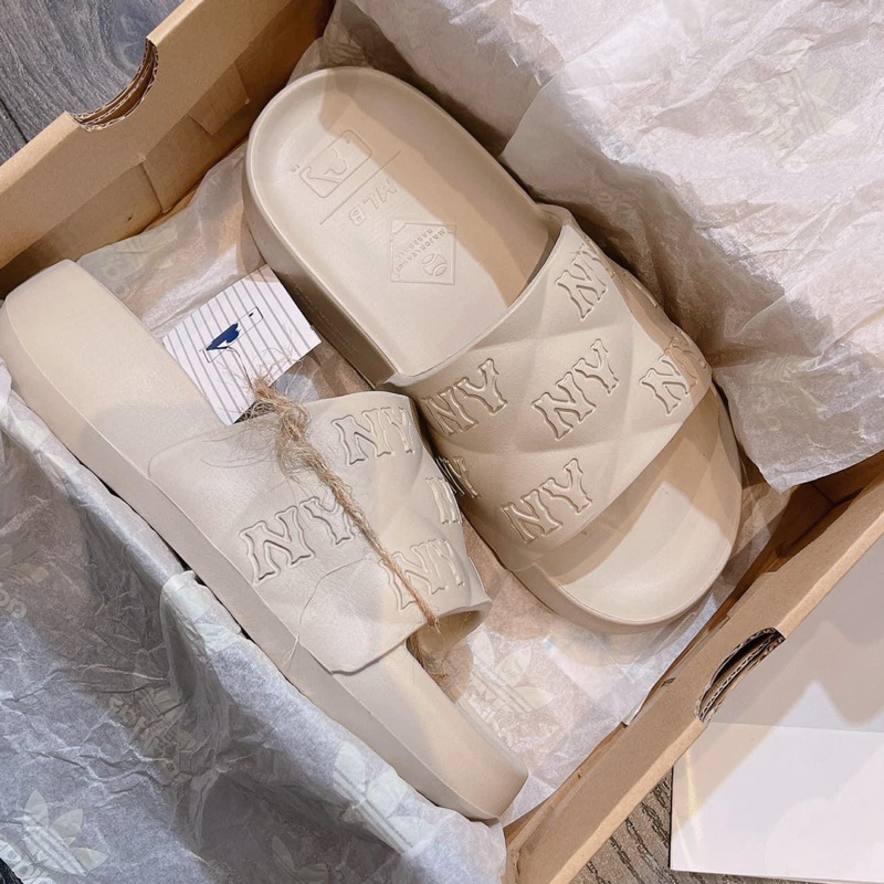 Dép MLB Quai Ngang Đúc Nguyên Khối Chống Nước Fullbox