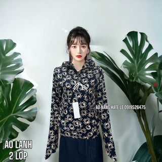 Áo lanh nhung 2 lớp 3xl big size dáng bo gọn gàng.