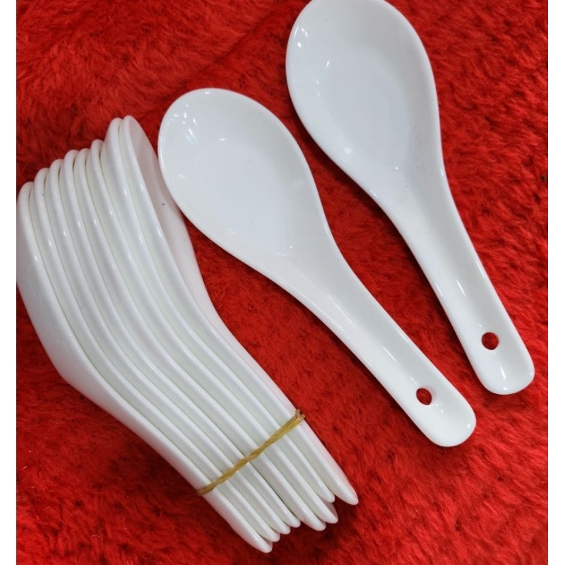 Thìa ăn dặm, muỗng cà phê melamine, thìa sứ trắng nhiều hình ngộ nghĩnh