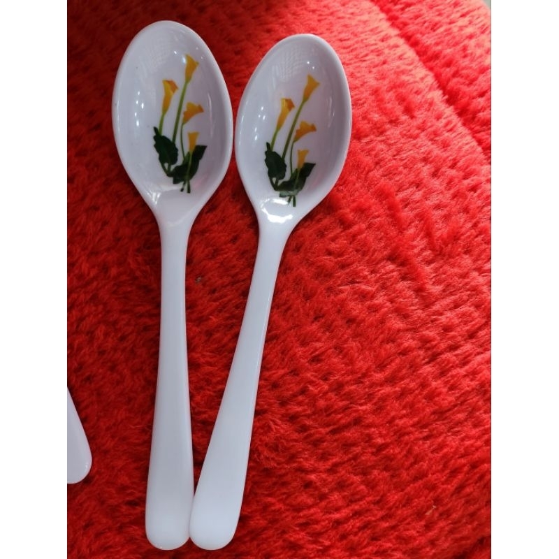 Thìa ăn dặm, muỗng cà phê melamine, thìa sứ trắng nhiều hình ngộ nghĩnh