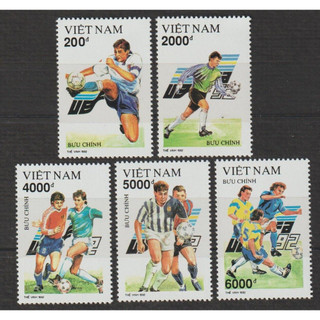 Tem sưu tập Việt Nam MS 643 Cúp bóng đá châu Âu EURO 1992