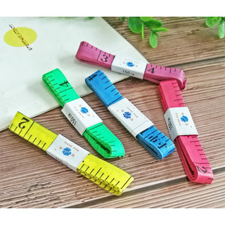 Thước dây dài 1,5m đầu thép, thước đo đạc độ dài, may đồ, đo 3 vòng