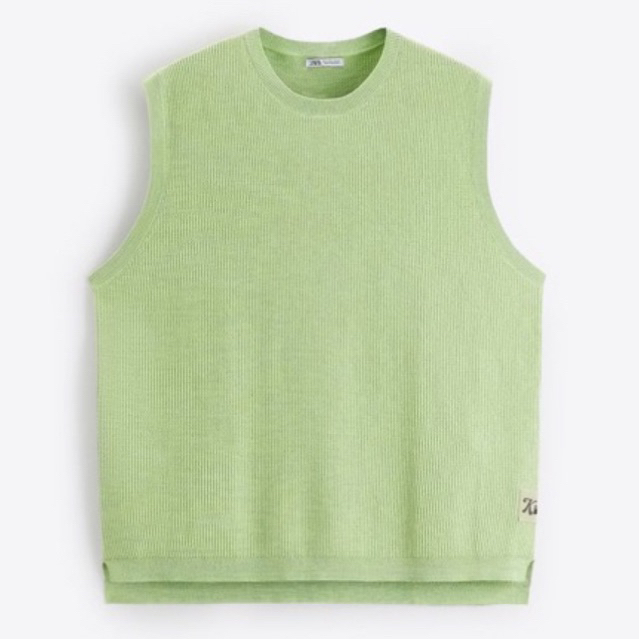 Áo gi lê nam Zara authentic TEXTURED size L
