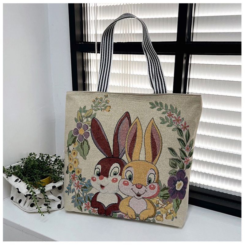 Túi vải, túi đeo vai thời trang, túi xách nữ dễ thương