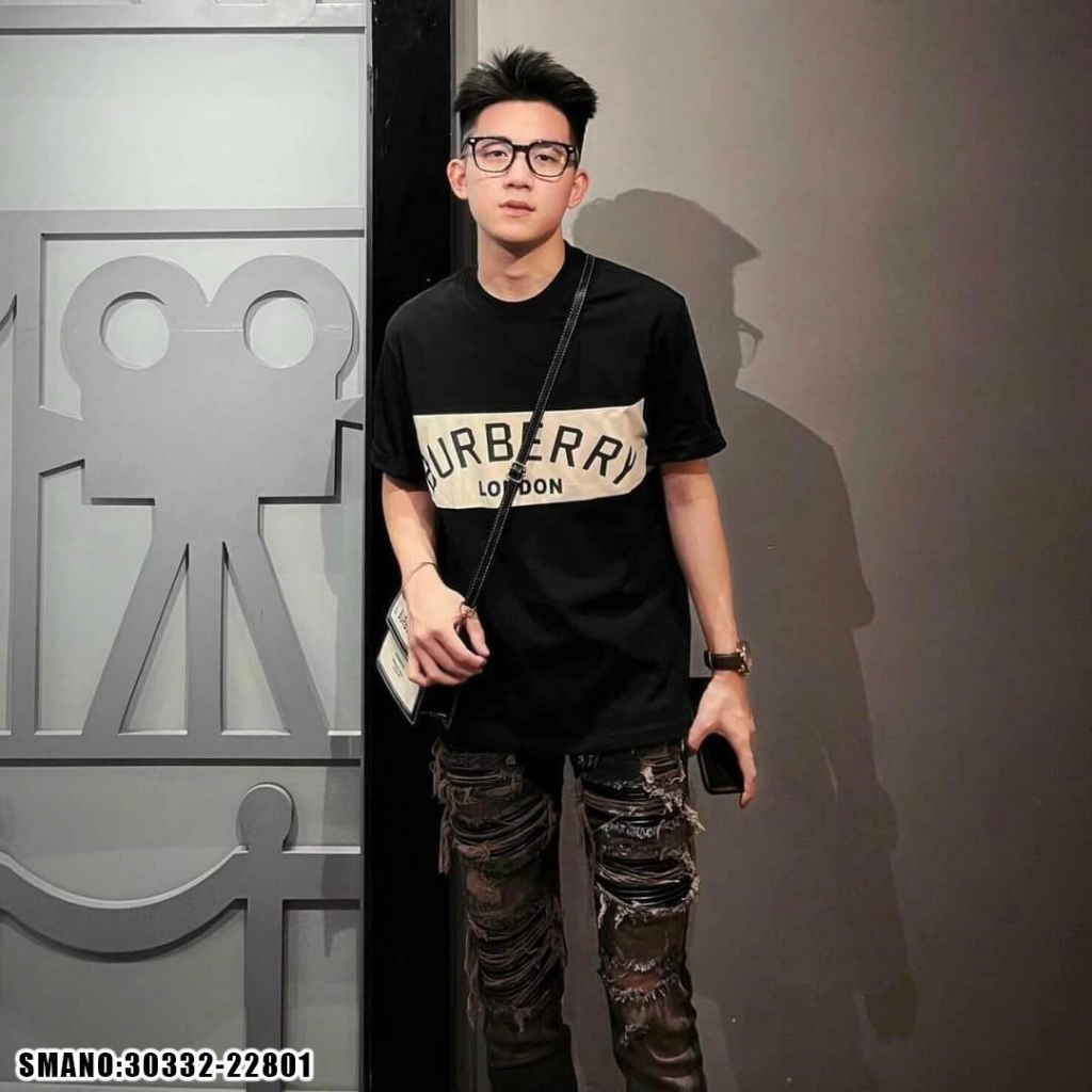 Áo thun BBR London Nam Nữ Unisex Cotton hàng cao cấp đầy đủ tem mác, mẫu áo hot mới nhất năm 2023