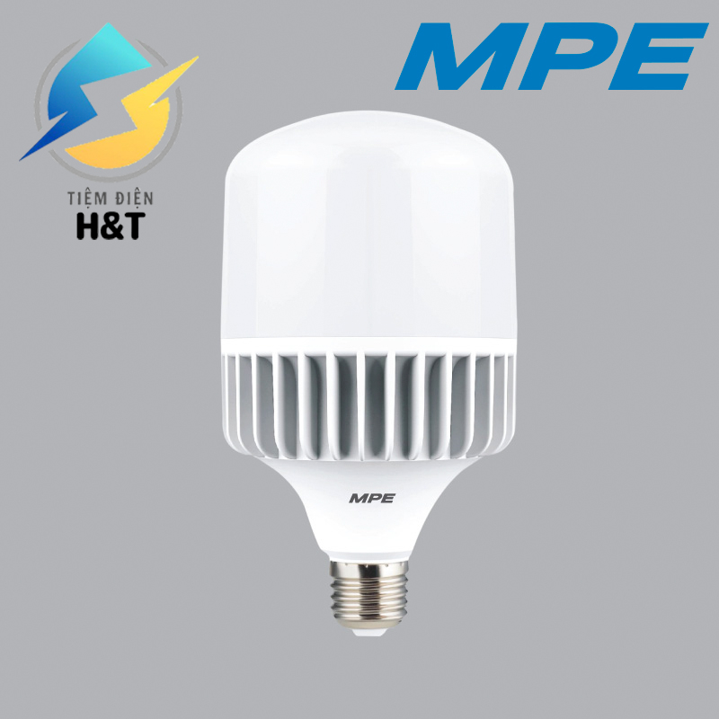 MPE - Đèn led trụ bulb 20w 30w 40w MPE màu trắng - vàng - chính hãng