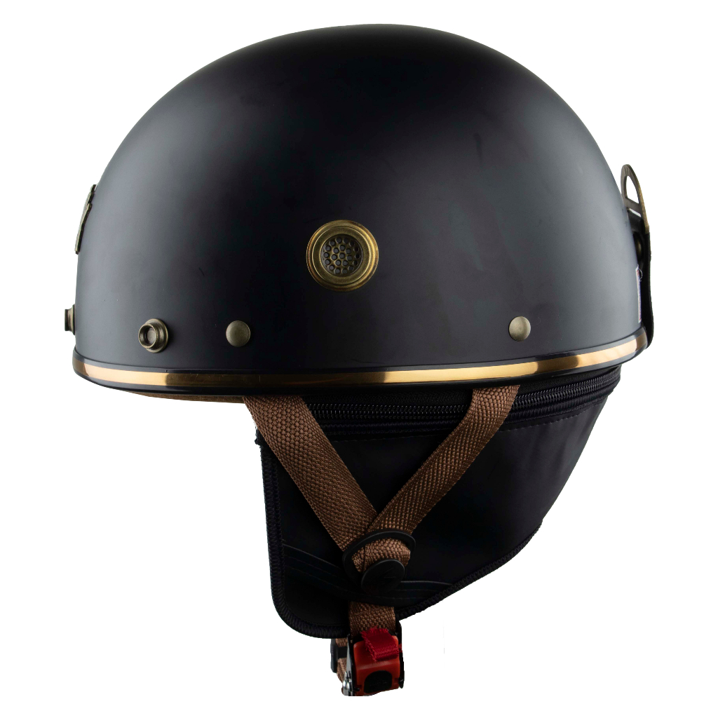 Mũ Bảo Hiểm ½ Đầu Cao Cấp Royal M379 - Đệm Tai Tháo Rời - Tặng Kèm Lưỡi Trai – Hàng CHÍNH HÃNG – Bảo Hành 12 Tháng