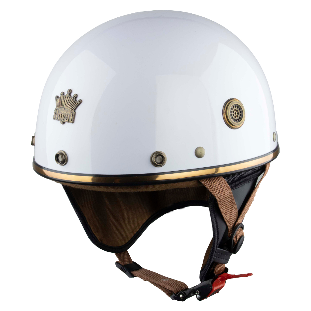 Mũ Bảo Hiểm ½ Đầu Cao Cấp Royal M379 - Đệm Tai Tháo Rời - Tặng Kèm Lưỡi Trai – Hàng CHÍNH HÃNG – Bảo Hành 12 Tháng