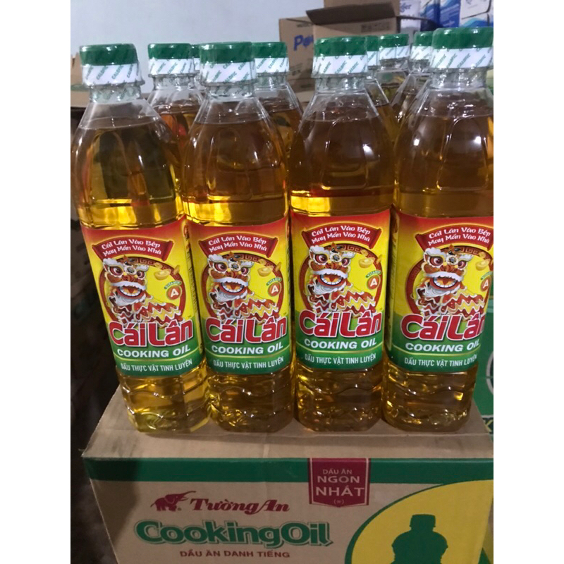 Dầu ăn cái lân chai 1L