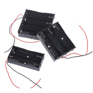 Hộp đế pin 18650 2/3/4 cell mắc song song có dây