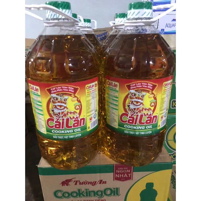 Dầu ăn cái lân chai 5L