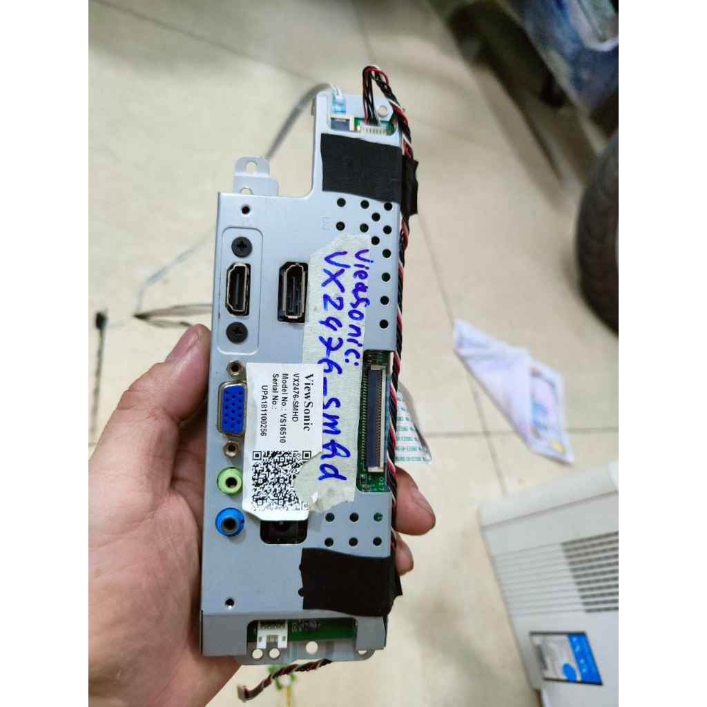 mainboard xử lý màn hình ViewSonic VX2476-smhd